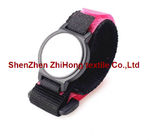 OEM wholesale hook and loop sewn nylon watch strap with buckle