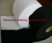 Hot selling white/ black Brushed /napped loop fastener fabric