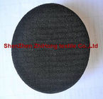 Customized self-adhesive hook and loop sanding pad for grinding