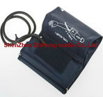 Reusable adult double tube  blood pressure cuff with inflation bag