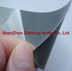Double side glass bead metal reflective material elastic fabric