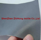 High luster silver PU synthetic leather reflective material