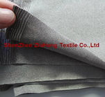 Four way stretchable silver fiber conductive fabric for medical electrode