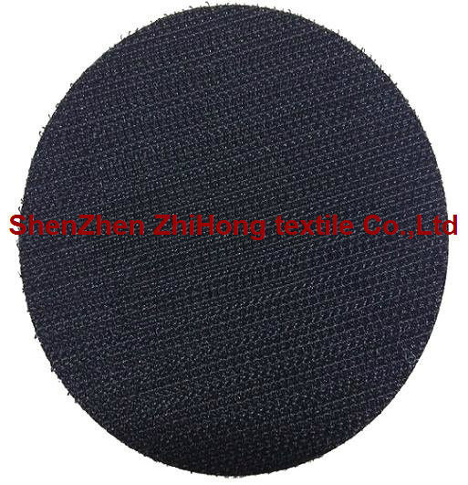 Durable self-glued buffing pad hook for sanding disc