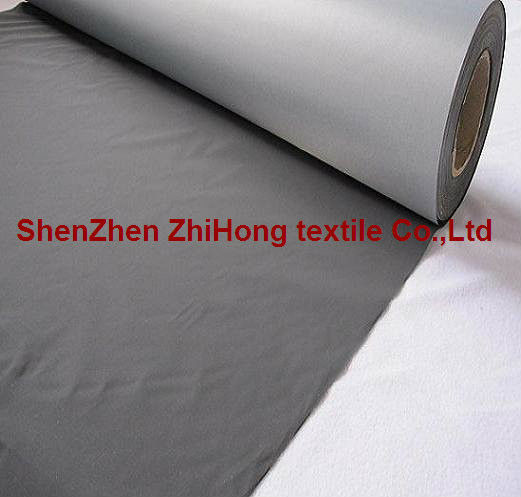 100% polyester synthetic reflective polyester fabric /cloth / textile