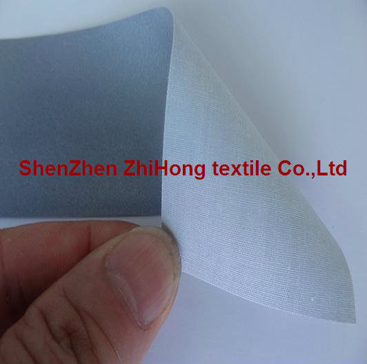High bond sew on retro reflective polyester cotton strips